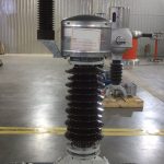 Testing a 27.5kV Voltage Transformer